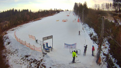 Kamera u nástupu na vlek svah A