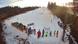 Kamera u nástupu na vlek svah A