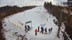 Kamera u nástupu na vlek svah A