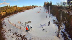 Kamera u nástupu na vlek svah A