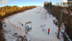 Kamera u nástupu na vlek svah A