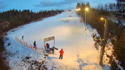 Kamera u nástupu na vlek svah A