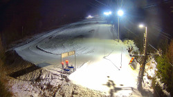 Kamera u nástupu na vlek svah A