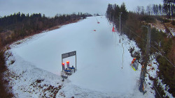 Kamera u nástupu na vlek svah A