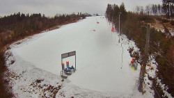 Kamera u nástupu na vlek svah A