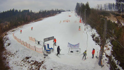 Kamera u nástupu na vlek svah A