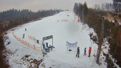 Kamera u nástupu na vlek svah A