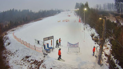 Kamera u nástupu na vlek svah A