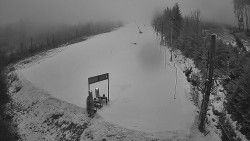 Kamera u nástupu na vlek svah A