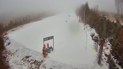 Kamera u nástupu na vlek svah A