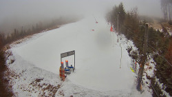 Kamera u nástupu na vlek svah A