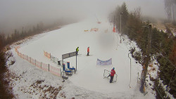 Kamera u nástupu na vlek svah A