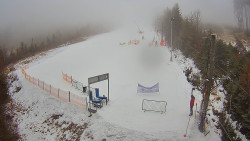 Kamera u nástupu na vlek svah A