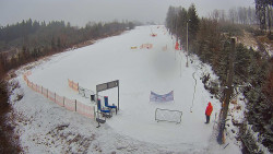 Kamera u nástupu na vlek svah A