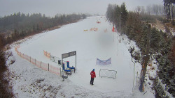 Kamera u nástupu na vlek svah A