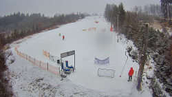 Kamera u nástupu na vlek svah A