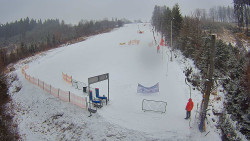 Kamera u nástupu na vlek svah A