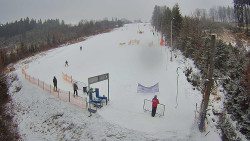 Kamera u nástupu na vlek svah A