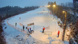 Kamera u nástupu na vlek svah A