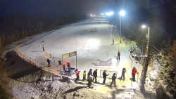 Kamera u nástupu na vlek svah A