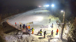 Kamera u nástupu na vlek svah A