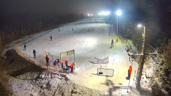 Kamera u nástupu na vlek svah A