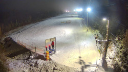 Kamera u nástupu na vlek svah A