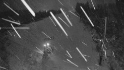 Kamera u nástupu na vlek svah A