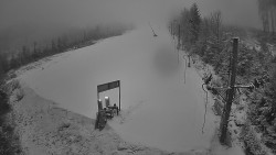 Kamera u nástupu na vlek svah A