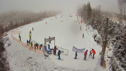 Kamera u nástupu na vlek svah A