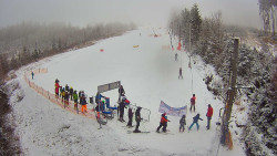 Kamera u nástupu na vlek svah A