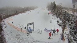 Kamera u nástupu na vlek svah A