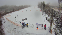 Kamera u nástupu na vlek svah A