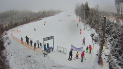 Kamera u nástupu na vlek svah A