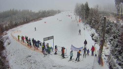 Kamera u nástupu na vlek svah A