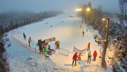 Kamera u nástupu na vlek svah A