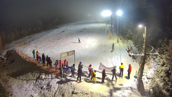 Kamera u nástupu na vlek svah A