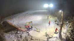 Kamera u nástupu na vlek svah A