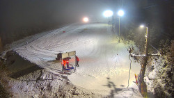 Kamera u nástupu na vlek svah A