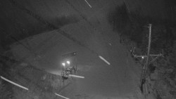 Kamera u nástupu na vlek svah A