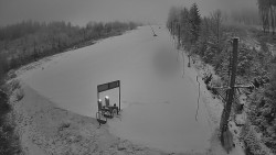 Kamera u nástupu na vlek svah A