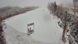 Kamera u nástupu na vlek svah A