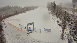 Kamera u nástupu na vlek svah A