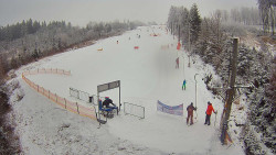 Kamera u nástupu na vlek svah A