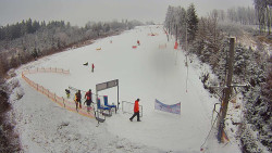 Kamera u nástupu na vlek svah A