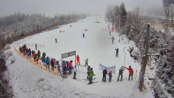 Kamera u nástupu na vlek svah A