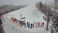 Kamera u nástupu na vlek svah A