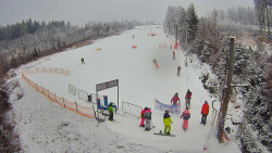 Kamera u nástupu na vlek svah A