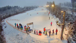 Kamera u nástupu na vlek svah A