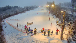 Kamera u nástupu na vlek svah A